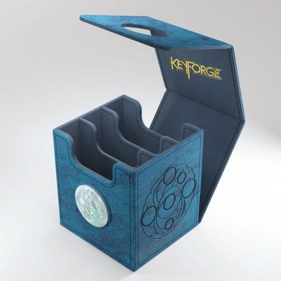 Deck Box KEYFORGE BLUE VAULT Porta Mazzo