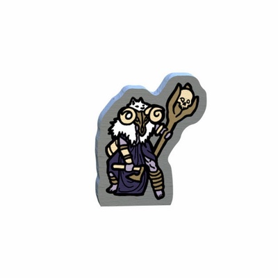 Barbarians: The Invasion 2Nd Edition - Mystics Meeples Set