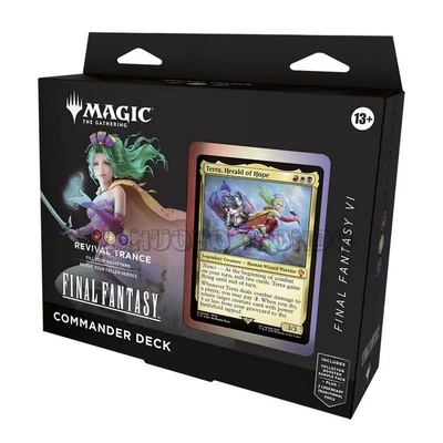 Mazzo Magic Commander FINAL FANTASY REVIVAL TRANCE Deck Inglese