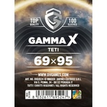 100 Sleeves Gamma X TETI 69X95 Bustine Protettive