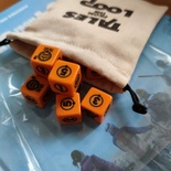 Tales from the Loop - Set Dadi Ufficiali con Sacchetto Gioco di Ruolo