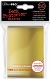 50 Sleeves Ultra Pro STANDARD GOLD Bustine Protettive Oro