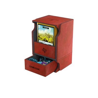 Deck Box WATCHTOWER RED 100+ Porta Mazzo