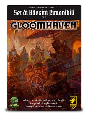 Gloomhaven: Set di Adesivi Removibili