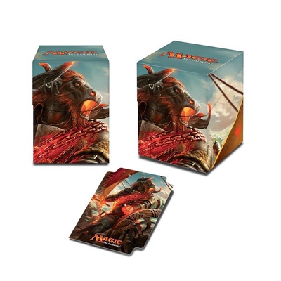 Deck Box Ultra PRO 100+ Magic RIVALS OF IXALAN ANGRATH THE FLAME CHAINED V1 Porta Mazzo