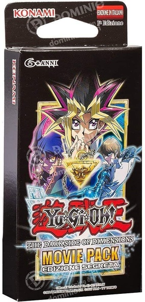 Booster Yu-Gi-Oh! MOVIE PACK Edizione Segreta Italiano- THE DARK SIDE OF DIMENSIONS immagine 1