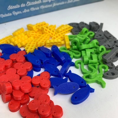 Wingspan: 105x Token Cibo Deluxe 3D