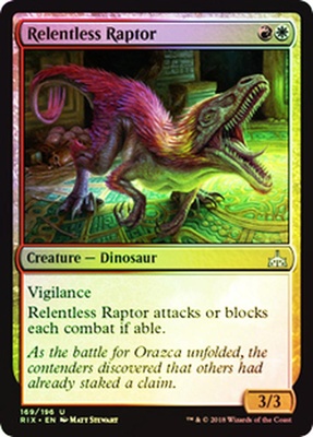 Relentless Raptor