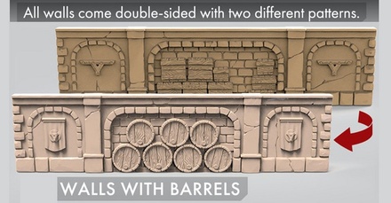 Wolfenstein - The Board Game: 3D Terrain Kit