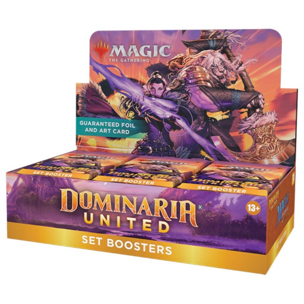 Set Boosters  Box Magic DOMINARIA UNITED 30 Buste Inglese immagine 1