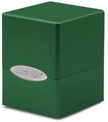 Deck Box Ultra Pro SATIN CUBE GREEN Verde Foresta Porta Mazzo