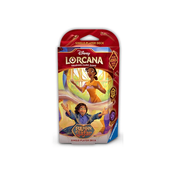 Lorcana - Reign of Jafar - Starter Deck Amber-Amethyst INGLESE immagine 1