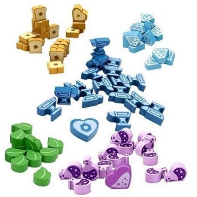 Flamecraft - Wooden Tokens