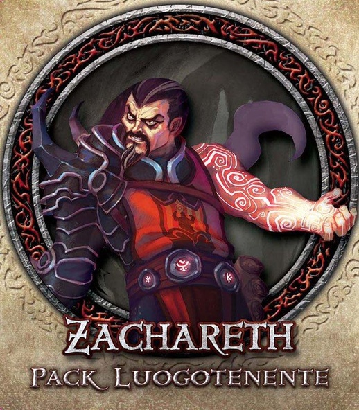 DESCENT Pack Luogotenente : Zachareth Miniatura Gioco da Tavolo in Italiano immagine 1
