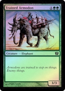 Trained Armodon