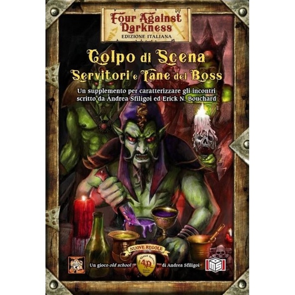 Four Against Darkness - Colpo di Scena - Servitori e Tane dei Boss immagine 1