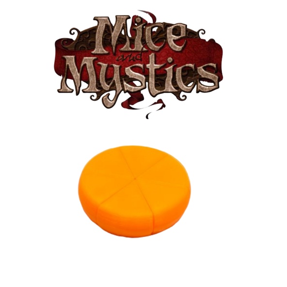 MICE and MYSTICS : Token Spicchio Formaggio Cheese Wedges immagine 2