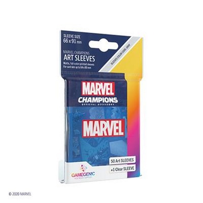 Bustine Marvel Champions - LCG Gamegenic 50 (BLU)