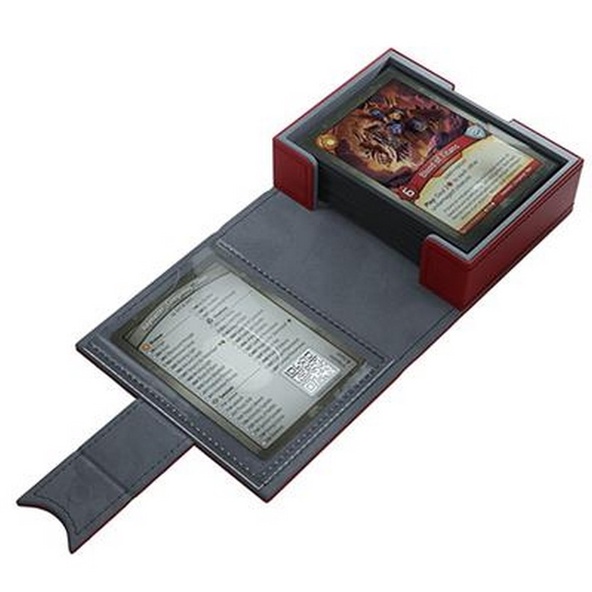 Deck Box KEYFORGE RED DECK BOOK Porta Mazzo immagine 2