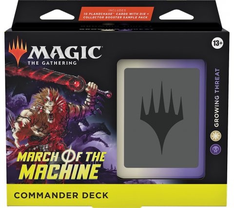 Mazzo Magic Commander MARCH OF THE MACHINE GROWING THREAT Deck Inglese immagine 1