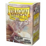 100 Sleeves Dragon Shield Standard MATTE NON GLARE CLEAR Bustine Protettive Trasparenti