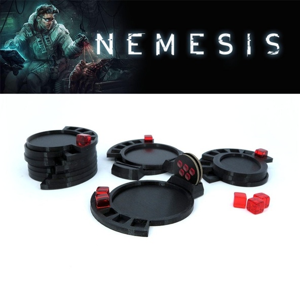 Nemesis: 14x Set Basette per Mostri e Cubi immagine 1