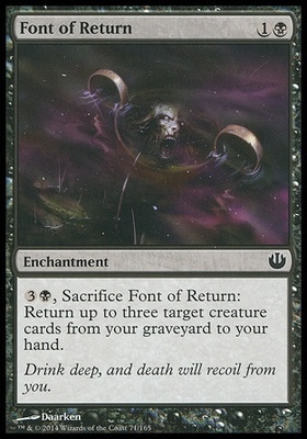 Font of Return