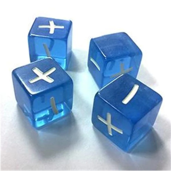 Fate - Set di Dadi (Blu) immagine 1