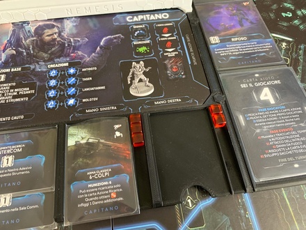 NEMESIS : Scheda del Personaggio 3D Character Dashboard