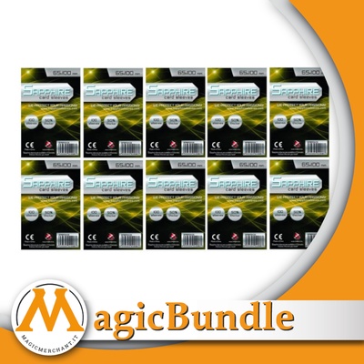 Bundle 10x packs - 100 Sleeves Sapphire 7 WONDERS 65x100