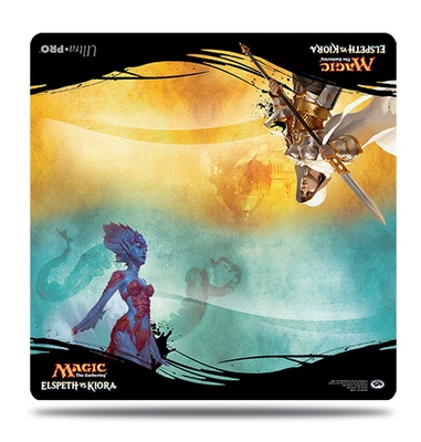 Playmat Ultra Pro Magic Duel Deck ELSPETH VS KIORA 60x60 Tappetino Carte Mtg