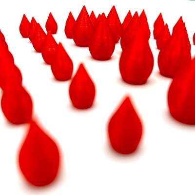 Sleeping Gods: Set 48x Token Salute 3D