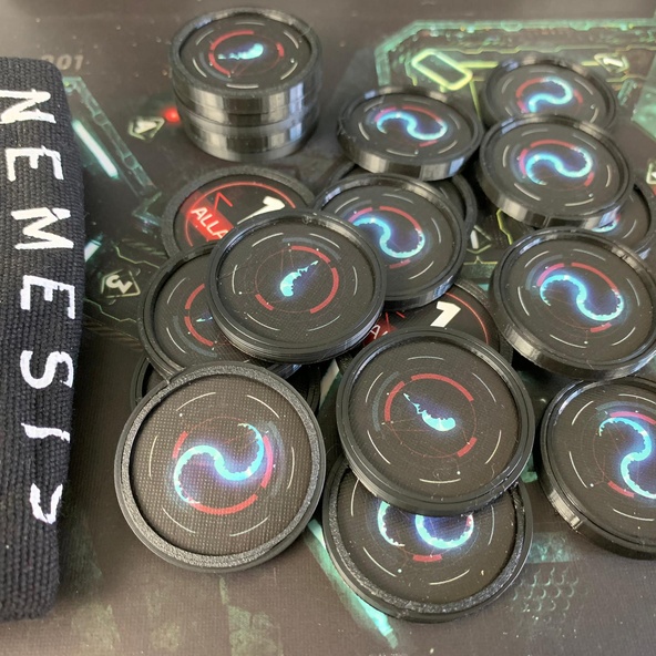 Nemesis: Capsula per Protezione Token 3D Coin Capsule immagine 2