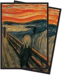 65 Deck Protector Sleeves Ultra Pro Magic THE  SCREAM Bustine Protettive Buste