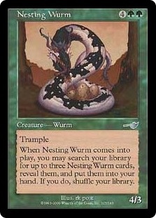 Nesting Wurm