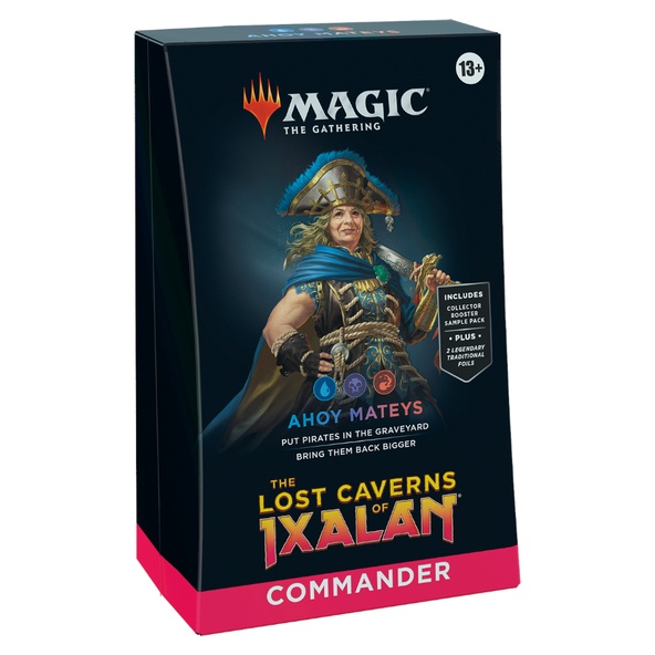 Mazzo Magic Commander THE LOST CAVERNS OF IXALAN: AHOY MATEYS Deck Inglese immagine 1
