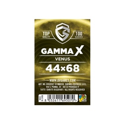 100 Sleeves Gamma X VENUS 44X68  Bustine Protettive