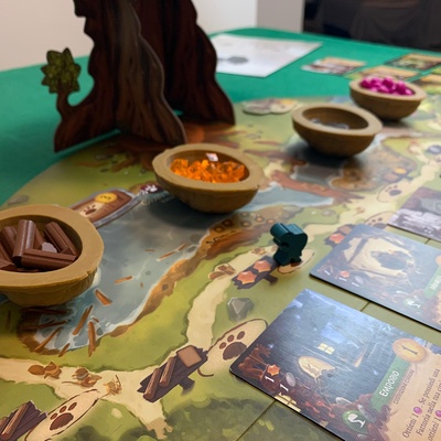 Everdell: Set 5x Ciotola Noce per Risorse 3D