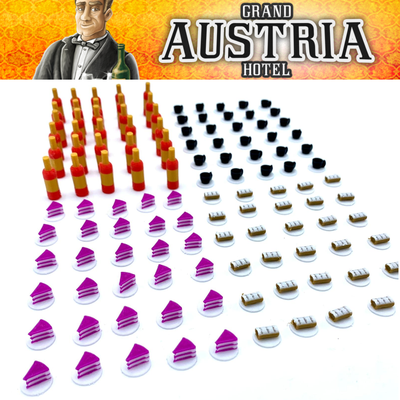 Grand Austria Hotel: 120x Set Risorse Deluxe 3D
