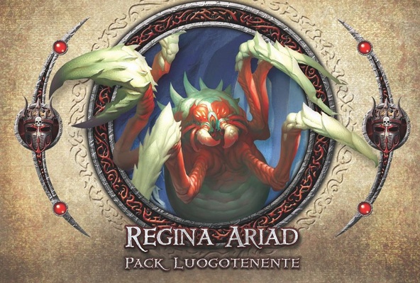 DESCENT Pack Luogotenente : Regina Ariad Miniatura Gioco da Tavolo in Italiano immagine 1