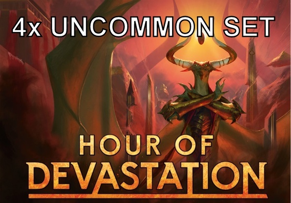 4x Uncommon Set Magic HOUR OF DEVASTATION Set Non-Comuni HOU Inglese immagine 1