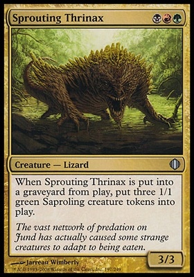 Sprouting Thrinax