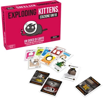 Exploding Kittens - Edizione VM18 - Pink Edition