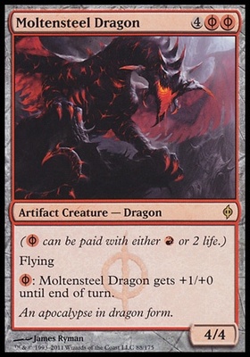 Moltensteel Dragon
