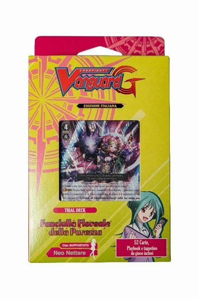Trial Deck Cardfight!! Vanguard FANCIULLA FLOREALE DELLA PUREZZA Mazzo Italiano immagine 1