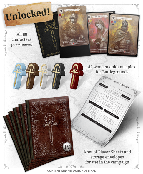 Vampire The Masquerade - Heritage (Deluxe Kickstarter) immagine 4