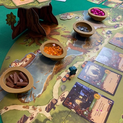 Everdell: Set 5x Ciotola Noce per Risorse 3D