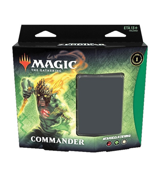 Mazzo Magic Commander RINASCITA DI ZENDIKAR IRA DELLA TERRA Deck ZNR Italiano immagine 1