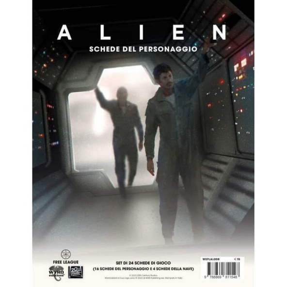 Alien - Il Gioco di Ruolo: Set di Schede (Nave e Personaggio) immagine 1