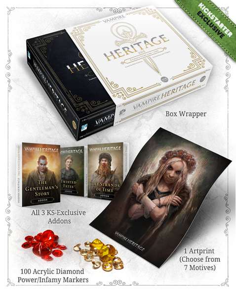 Vampire The Masquerade - Heritage (Deluxe Kickstarter) immagine 5
